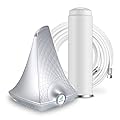 SureCall Fusion4Home Cell Phone Signal Booster for Home Omni/Whip Antenna Configuration | Whip indoor antenna for easier install | Covers up to 2000 sq ft | Boosts Voice, data for 4G, LTE, 3G