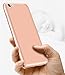 SEEKFULL iPhone 6 Plus Case, iPhone 6s Plus Case, 360 Full Body Protection Ultra-Thin Hard Slim Case with [Tempered Glass Screen Protector] case for Apple iPhone 6 plus/6s Plus (Rose Gold)