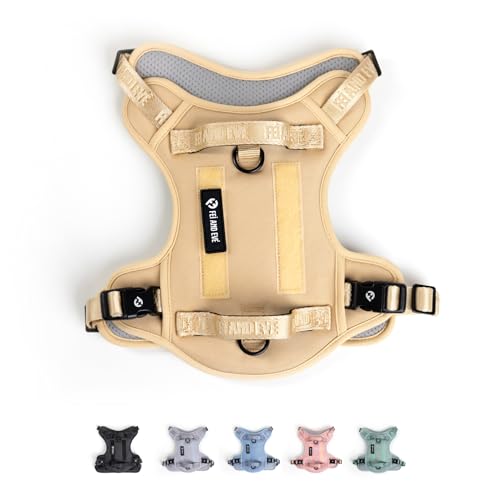 2025 Fei & Eve Classic Series Dog Harness - Quick-Release Buckles | 3-Point No-…