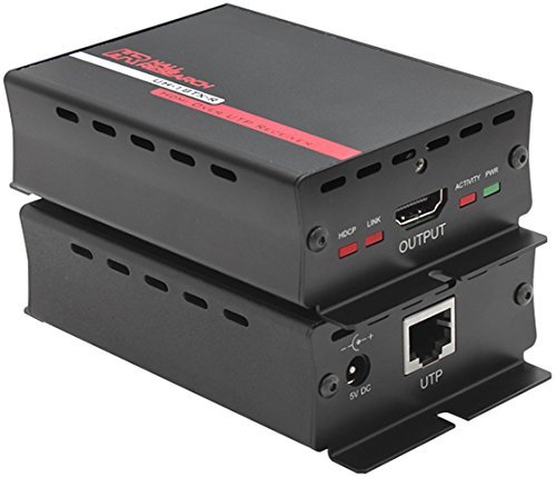 Hall Research UH-1BTX-R HDMI over UTP Extender with HDBaseT (HDBaseT) Receiver