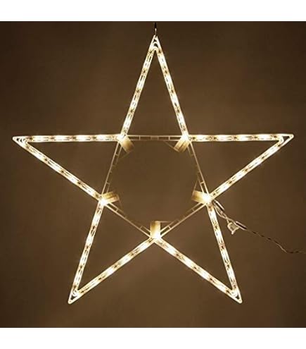 Amazon.com : Kringle Traditions 32-inch Lighted Christmas Star