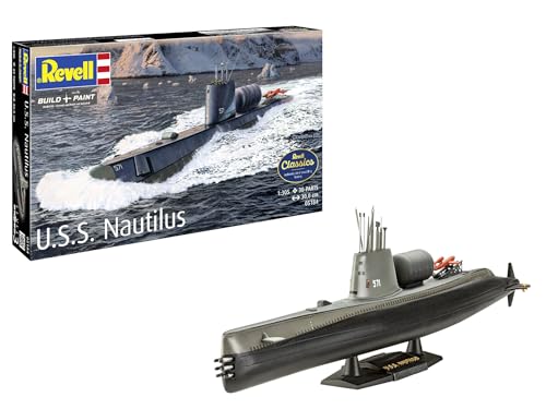 Revell 05184 U.S.S. Nautilus 1:305 Scale - Unbuilt/Unpainted Plastic Model Kit