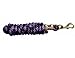 Professional’s Choice Poly Cotton Lead Rope Black/Purplethumb 1