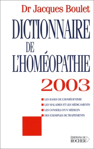 Dictionnaire de l'homéopathie