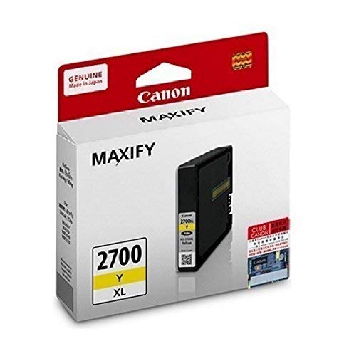 Canon PGI-2700XL High-Capacity Extra Large Ink Cartridge (Yellow