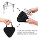 Folding Burner Bracket Outdoor Gas Stove Pot Rack Stainless Steel Cooking Foldable Triangle Stand Furnace Bracket Gas Stove Heat Resistance Collapsible Burner Stove Stand for Camping Barbecue Cookingthumb 3