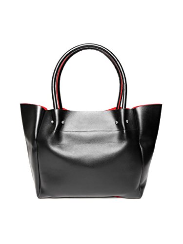 kanvas katha women's tote bag (black) ()