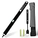 Slim PRO Active Stylus Pen for iPad,iPad Pro,iPhone,Samsung Tablet,Most of Android/iOS Devices,Adjustable Fine Point Tip,Includes PU Leather Carrying Case,USB Charger,Rechargeable Battery,BLK