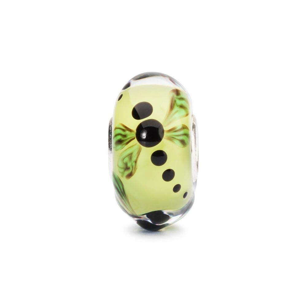 Trollbeads Glass Bead Dragonfly in Garden