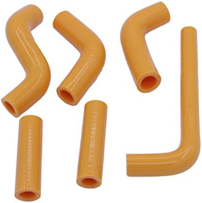 Silicone Radiator Coolant Reinforced Hoses Kit For EXC400 EXC450 EXC525 02-06 MX Enduro Dirt Bike Racing Offroad Motorcycle