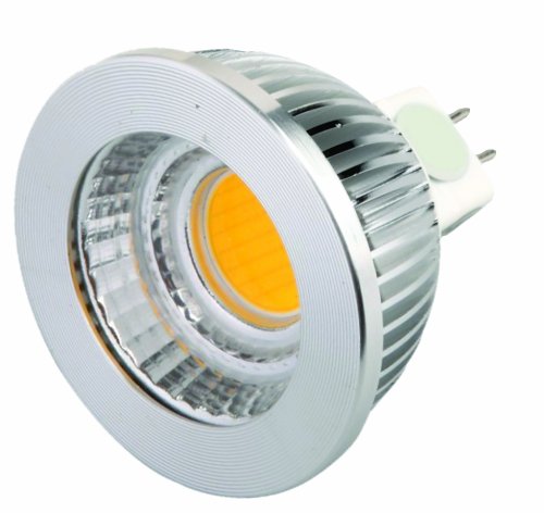 Superior 6W LED MR16 High-Lumen, GU 5.3 base Dimmable 3000K, FL60?