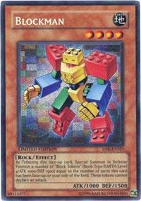 Yu-Gi-Oh! - Blockman (DPK-ENSE1) - Duelist Pack Special Edition - 1st Edition - Secret Rare
