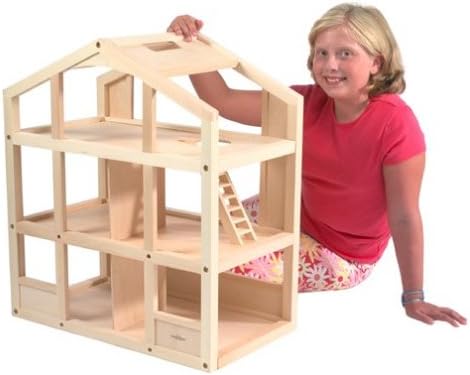 Toys Ryan's Room Wooden Doll House 