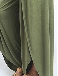 Pantalones de tulipán para dama, cómodos y anchos
