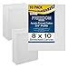 U.S. Art Supply 8x10 inch Stretched Canvas for Painting Super Value 10-Pack - Triple Primed Professional Artist Quality White Blank 5/8