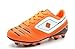 Dream Pairs 151028 Boy's Athletic Light Weight Lace Up Outdoor Fashion Sport Cleats Soccer Shoes (Toddler/Little Kid/Big Kid) ORANGE-BLK-WHT SIZE 1