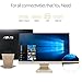 ASUS Vivo AIO All-in-One Desktop PC, 23.8″ Full HD Touch Display, Intel Core i5 Processor, 8GB DDR4 RAM, 128GB SSD + 1TB HDD, Windows 10, V241FA-DS501Tthumb 3
