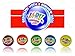 Bath tub & Pool Toys and 1 Bouncy Ball by JA-RU. Windup Boat and Diver JARU. A3