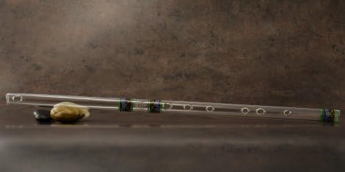 Hall Crystal Flute 12293 - Inline Glass Flute in D - Lurgan Celtic