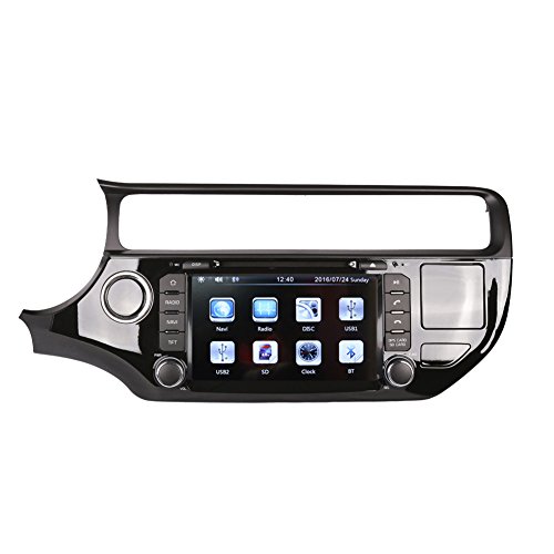 8 Inch Touch Screen Car GPS Navigation for Kia Rio 20152017 Stereo DVD