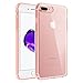 iPhone 7 Plus Case, Zuslab [Compact] Built-In HD Clear Screen Protector Full-Body Hybrid Protective Cover [ Crystal PC Back ] Impact Resistant Bumper for Apple iPhone 7 Plus 2016 (Rose Crystal/White)