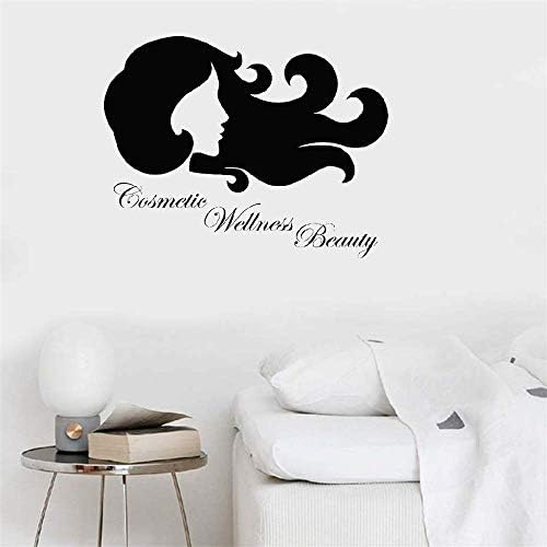 Motivational Wall Sticker Quotes Beauty Salon Wellness Cosmetic Woman Hair