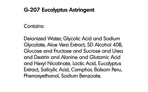 RAYA Eucalyptus Astringent with AHA 6 oz (G-207) | Exfoliating Glycolic Facial Toner For Oily and Break-Out Skin | Helps Balance pH and Dry Up Blemishes | Made with Alpha Hydroxy Acids - Thumbnail 6