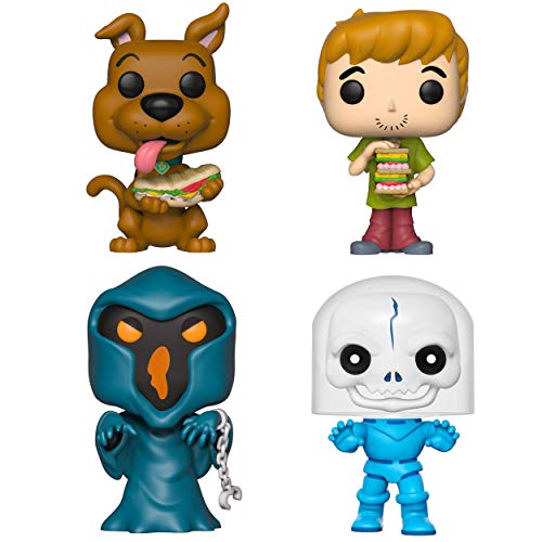 Funko Animation Pop Scooby Doo Collectors Set Scooby Doo With Sandwich Shaggy With Sandwich Phantom Shadow Spooky Space Kook Pricepulse