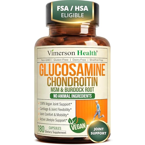 Vegan Glucosamine Chondroitin MSM Joint Supplement