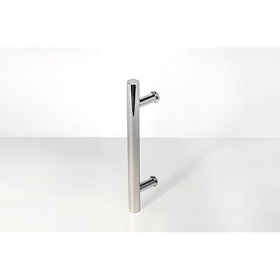 Buy 36 Inch Round Shape Stainless Steel Modern Contemporary Entry Door Handle Towel Bar Ladder Pull Shower Glass Sliding Barn Door Entrance Interior Exterior Door Pull Push Chrome Mirror Polish Finish Online