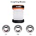 SUAOKI Led Camping Lanterns for Lighting (Powered by Solar Panel and USB Charging) Collapsible Flashlight for Outdoor Hiking Tent Garden (Emergency Charger for Phone, Water-Resistant)