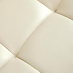 Yaheetech Bar Stools Set of 2, PU Leather