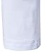 Men's Casual Long Sleeve Striped T-Shirt, Winter Fashion Cotton Solid V Neck Tee White X-Small