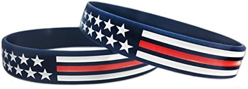 Red, White, and Blue American Bracelet