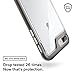Caseology Skyfall for Apple iPhone 8 Plus Case (2017) / for iPhone 7 Plus Case (2016) - Clear Back & Slim Fit - Warm Gray