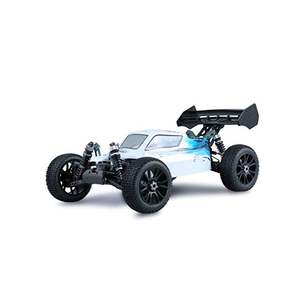 Amewi 22299, weiß-blau Planet Pro 4WD Buggy RTR, 1:8, 2,4GHZ
