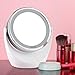 Spaire Makeup Mirror 1X / 7X Magnification Vanity Mirror with Lights Double-Sided LED Cosmetic Mirror with 360 degree Rotation for Beauty , Travel, Skin Care