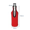 Amerzam Beer Bottle Coolies Extra Thick Neoprene Zipper Beer Bottle Cooler Sleeve