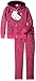 Hello Kitty Toddler Girls' 2 Piece Hooded Fleece Active Set, Pink 86872, 2T
