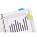 Avery Big Ultra Tabs, 2 x 1.75, 2-Side Writable, Yellow/Blue, 20 Repositionable Tabs (74765)