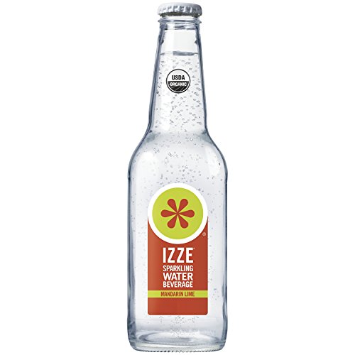 IZZE Organic Flavored Sparkling Water Beverage, Variety Pack, 12 oz