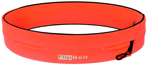 FlipBelt Level Terrain Waist Pouch, Neon Punch, Small/26-29"