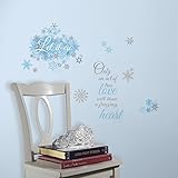 RoomMates Frozen Let it Go Peel and Stick Wall Decals