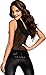 Womens Mesh Off Shoulder Cut Out Slim Fitted Party Clubwear Top,Black