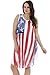 Riviera Sun 21517XX American Flag Dress/USA Plus Size Summer Dresses