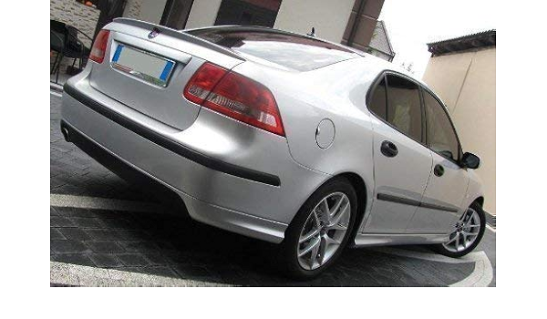Saab 9 – 3 Aero, alerón trasero 2002 – 2007: Amazon.es: Coche ...