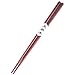 Antner 5 Pair Hardwood Chopsticks Hand-Carved Chopsticks with Gift Box