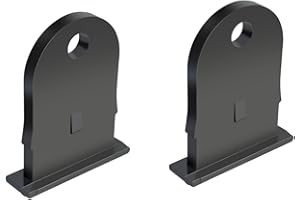 VNTEBOZD Newly Upgraded Outdoor Resin Shed Hasp Latch Fit for Rubbermaid Resin Shed Latch (2 pcs)