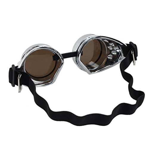 Canserin Vintage Style Steampunk Goggles Welding Punk Glasses Cosplay - Image 3