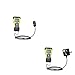 Gomadic Car and Wall Charger Essential Kit Suitable for The Trimble TSC2 - Includes Both AC Wall and DC Car Charging Options with TipExchange